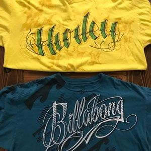 Men’s Billabong and Hurley bundle